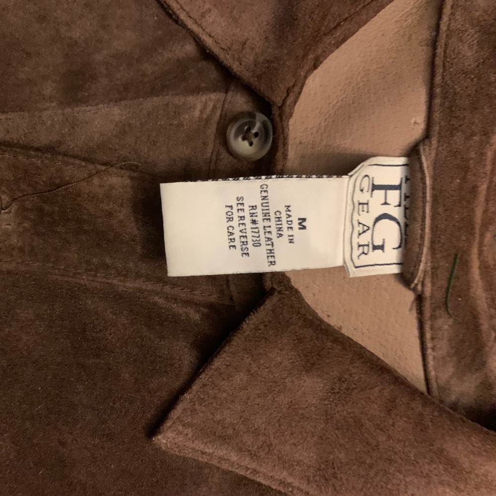 FG Gear Brown Leather Jacket
